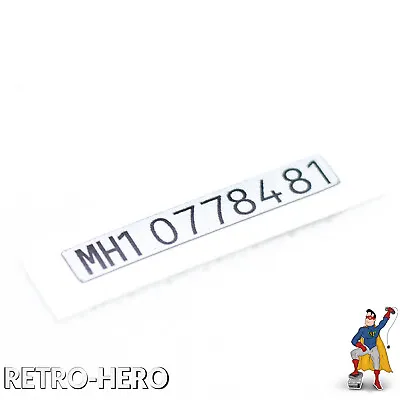 $3.05 • Buy GameBoy Pocket Serial Number Sticker Serial Number Label ID Number GBP Game Boy