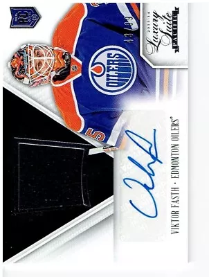 Viktor Fasth 2013-14 Luxury Suite Autograph Rookie Card #169  • $5