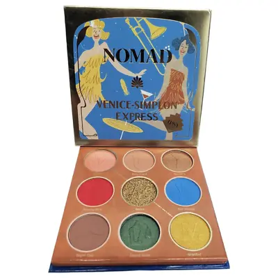NOMAD Venice-Simplon Express Carry-On Eyeshadow Palette Matte Shimmer NEW • $20