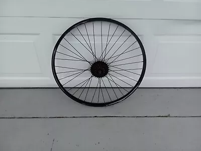 26  Inch Mountain Bike Rear Wheel With Rim Tape • $42