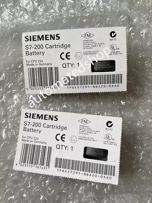 6ES7291-8BA20-0XA0 Siemens S7-200 Memory Battery Card Brand New • $126.79