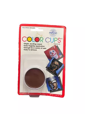 Mehron Makeup -  Color Cups (.7 Oz) - Wolfman Brown- Costume Accessory • $8.99