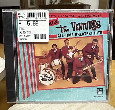 Walk Don't Run - All Time Greatest Hits By The Ventures (CD 1995) SEALED • $6.99