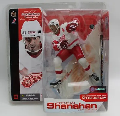  McFarlane Toys NHL Brendan Shanahan Detroit Red Wings Series 4 White Variant • $24