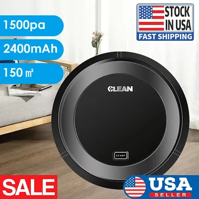 $27.08 • Buy Robot Vacuum Cleaner Sweep And Wet Mopping Floors Smart Sweeping Cleaning Robot