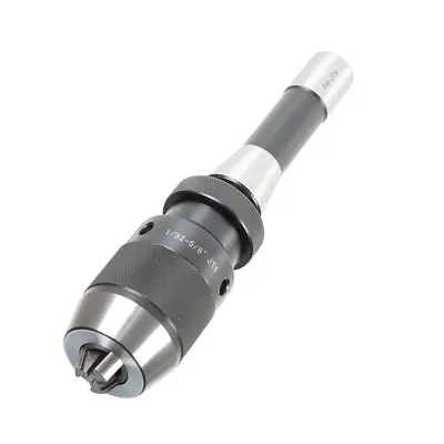 LABLT Drill Chuck 1/32 - 5/8  JT6 Keyless Self Tighten Heavy W/R8 Shank Adapter • $33.92