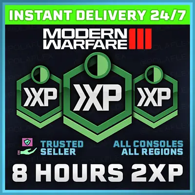 Call Of Duty Modern Warfare 3 🔥 8 HOURS Double XP 🔥 MW3 MWIII GLOBAL CODE 2XP • £3.90