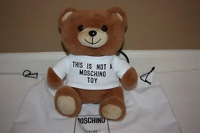 MOSCHINO Stuffed Teddy Bear Clutch Bag Plush NWOT • $374.99