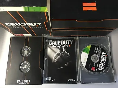 Call Of Duty: Black Ops II Hardened Edition COMPLETE Xbox 360 Pal 2 • $90