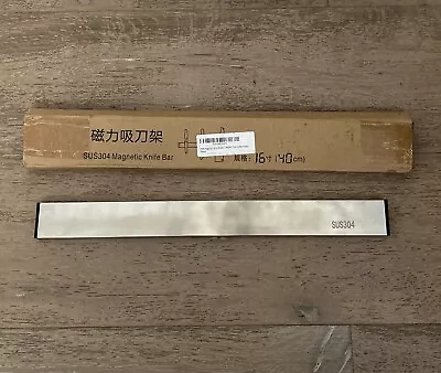 Magnetic Knife Holder For Refrigerator 17  Double-Sided Knife Magnetic Strip • $20