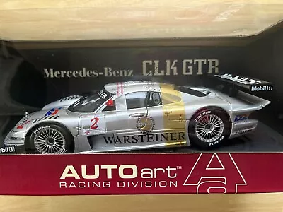 1:18 Autoart Mercedes Benz CLK GTR FIA GT #2 Ludwig/Zonta “Bye Bye Ludwig” 1/18 • $429