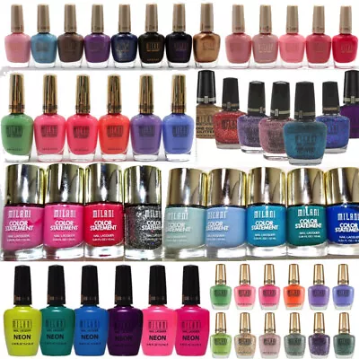 New MILANI Nail Polish Lacquer Color Statement Fast Dry BUY 1 GET 1 50% OFF! • $7.99