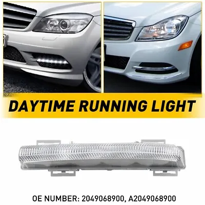 Daytime Running Light Fog Light Left For 2009-2014 Mercedes-Benz E-Class W212 • $19.99