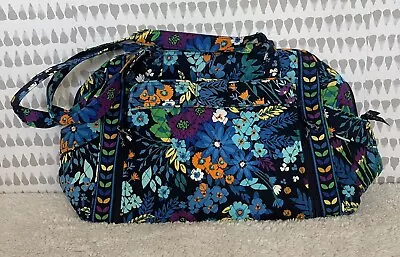 NWT Vera Bradley MAKE A CHANGE BABY BAG Diaper Bag Changing Pad Midnight Blues • $69.99