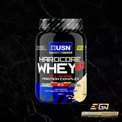 £22.99 • Buy USN - Hardcore Whey GH - Whey Protein, Protein Powder, High Protein, Creatine