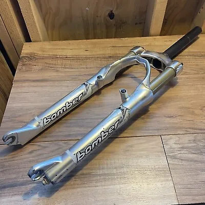 Marzocchi Bomber 2001 1 1/8 Threadless Suspension Fork 26 Disc V-Brake 80mm • $214.99