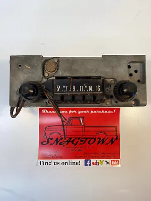 OEM 1962 Dodge Dart Polara RADIO AM STEREO With Knobs Parts Only • $100