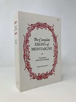 The Complete Essays Of Montaigne By Michel De Montaigne First 1st Ed VG PB 1958 • $20