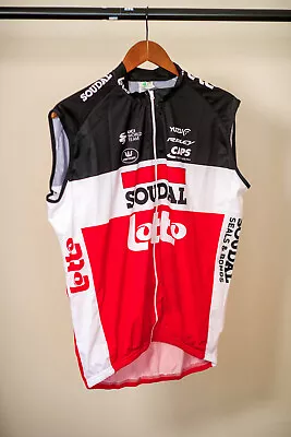 Lotto Soudal Cycling Wind Vest And Socks - Mens XXL • $20