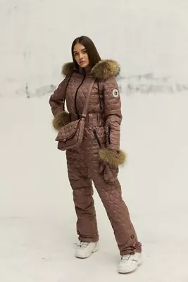 Women's Ski Suit Winter Snow Suit Warm Jumpsuit Outdoor Sport Romper Bag Mittens • $350