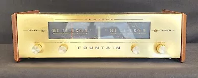 FOUNTAIN MFG Tube Amplifier Stereo GEMTUNE Tuner Receiver Vintage Hi Fi Audio • $37.77