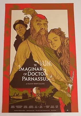  The Imaginarium Of Doctor Parnassus Mondo Poster Martin Ansin Screen Print • £250