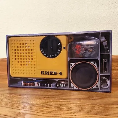 KIEV-4 J Vintage  1980 Soviet Russian Radio Receiver USSR Rare Collectable DIY • $105