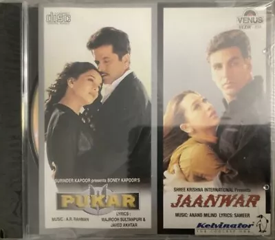Pukar / Jaanwar - 2 IN 1 Bollywood Music CD • £14.99