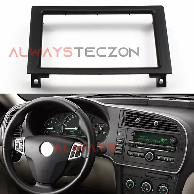 Car Stereo Radio Fascia Dash Frame Trim Accessories 2DIN For SAAB 9-3 2007-2011 • $38.17