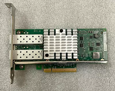 Dell 0XYT17 Intel X520-SR2 Dual Port 10GbE SFP+ Converged Network Adapter Card • $15.15