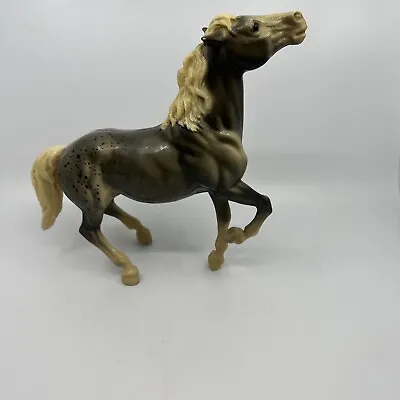 Breyer #86 Diablo Glossy Grey Appaloosa Semi Rearing Mustang Horse • $84