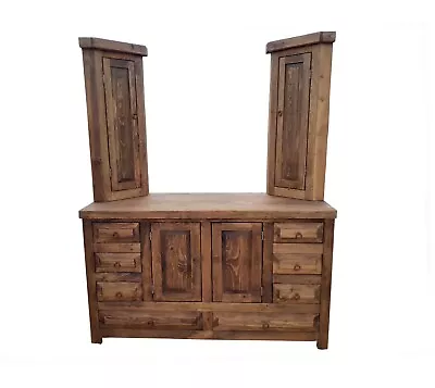 Addison Rustic Bathroom Vanity With Towers • $950