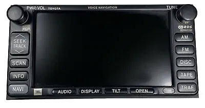 2003-2005 Toyota 4Runner 8612035241 Screen Navigation Car Stereo  86120-35241 • $200