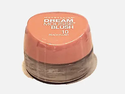 Maybelline Dream Mousse Blush 10 PEACH FLUSH Full Size Sealed   (#y4 • $10