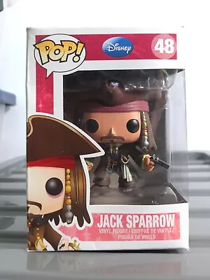 Genuine Rare Boxed FUNKO POP! #48 Disney Pirates Of The Caribbean Jack Sparrow • £34.99