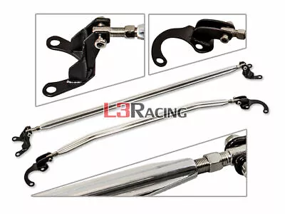 2pc Upper Strut Bar Front+Rear Combo For 96-00 Honda Civic All Model Chassis • $71.99