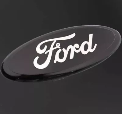 1  BLACK & CHROME 2005-2014 Ford F150 FRONT GRILLE/ TAILGATE 9 Inch Oval Emblem  • $16.99