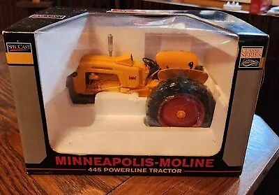 SpecCast  NIB Minneapolis-Moline 445 Powerline Tractor 1/16 Scale • $42