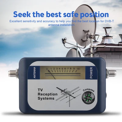 £21.83 • Buy DVB T Finder Digital Aerial Terrestrial TV Antenna Signal Strength Meter