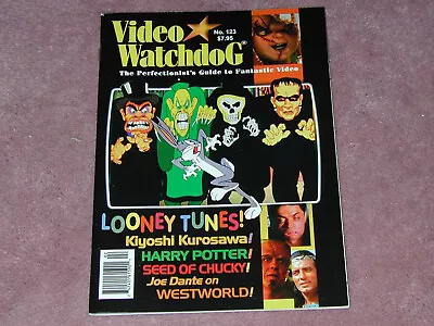 VIDEO WATCHDOG # 123 LOONEY TUNES Harry Potter Chucky Free Shipping USA • $9.75