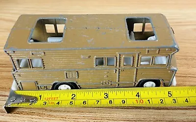 Vintage WINNEBAGO RV CAMPER TootsieToy 1974 Motorhome 5  BROWN  • $14.95