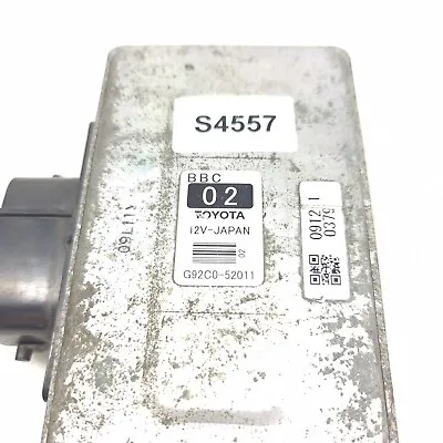 TOYOTA YARIS P13 Engine Control Unit ECU G92C0-52011 1.3 Petrol 2010 • $78.55