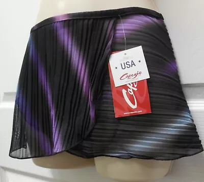 Flare Ombre Print Wrap Skirt Dance Capezio Style IM301 Color PRB Adult Sizes NWT • $12.34