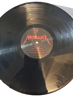 Metallica Master Of Puppets Vinyl Record Only • $50