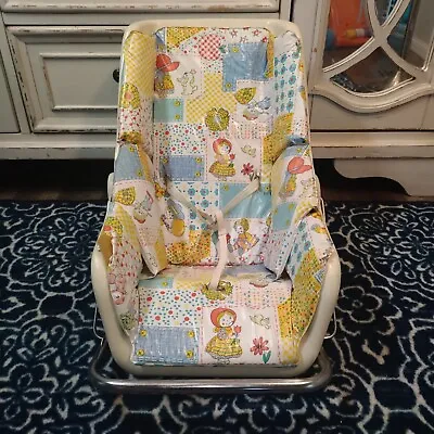 Vintage Maxi-Rocker Holly Hobbie Baby Carrier Infant Seat Rocking Chair • $169.99