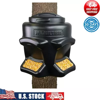 Wildlife Hanging Gravity Feeder Station W/ Rain Shields Weep Holes Outdoors New • $37.98