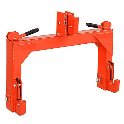 3 Pt Quick Hitch Adapter For Category 1 & 2 W/ Adjustable Bolt Tractor 3000lb TF • $169.99
