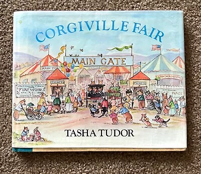 VG 1971 First Edition Hardcover In A DJ Tasha Tudor Corgiville Fair Corgi • $1