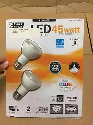 Feit Electric R20 Soft White LED 45 Watt Replacemnt Bulb Dimmable Lumens • $16.99