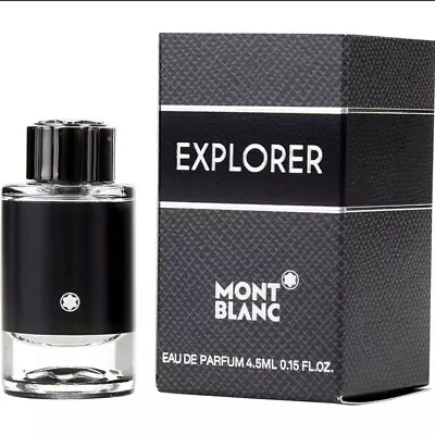 Mont Blanc Explorer Men's Eau De Parfum Splash 0.15 Fl Oz / 4.5 Ml New With Box • $13.19
